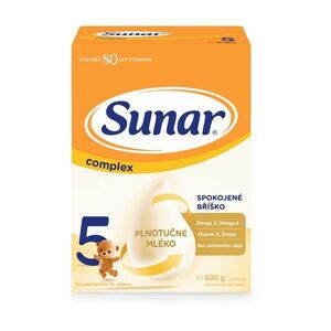 Sunar Complex 5 dětské mléko 600 g obraz