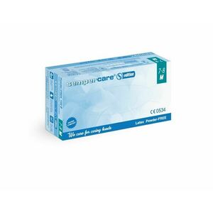 Sempercare Edition vel. M rukavice vyšetřovací latexové bez pudru 100 ks obraz