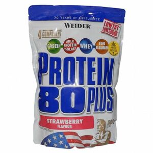 WEIDER Protein 80 Plus strawberry sáček 500 g obraz