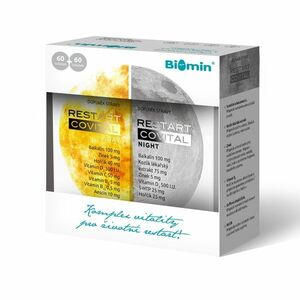 Biomin Restart Covital DAY+NIGHT dárkové balení 60+60 tobolek obraz