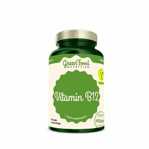 GreenFood Nutrition Vitamin B12 90 kapslí obraz