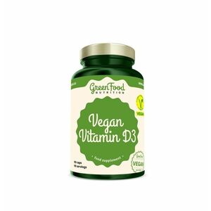 GreenFood Nutrition Vegan Vitamin D3 90 kapslí obraz