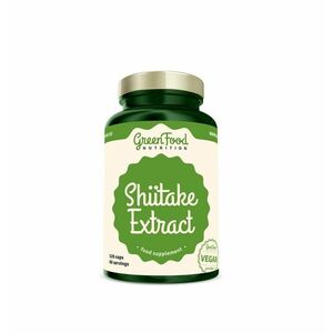 GreenFood Nutrition Shiitake Extract 120 kapslí obraz