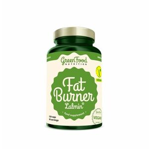 GreenFood Nutrition Fat Burner Lalmin 120 kapslí obraz