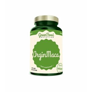 GreenFood Nutrition ArginMaca 120 kapslí obraz