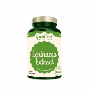 GreenFood Nutrition Echinacea Extract 90 kapslí obraz