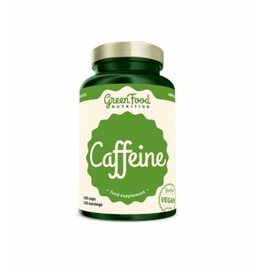 GreenFood Nutrition Caffeine 120 kapslí obraz