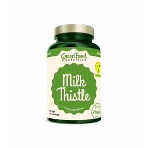 GreenFood Nutrition Milk Thistle 90 kapslí obraz