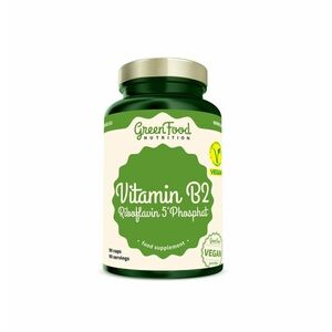 GreenFood Nutrition Vitamin B2 Riboflavin 5' Phosphat 90 kapslí obraz