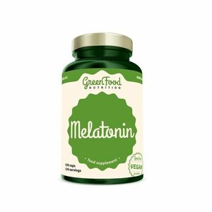 GreenFood Nutrition Melatonin 120 kapslí obraz