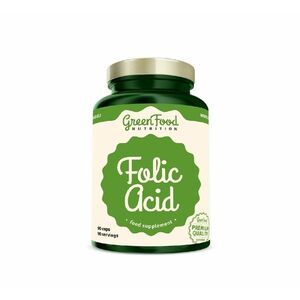 GreenFood Nutrition Folic Acid 90 kapslí obraz