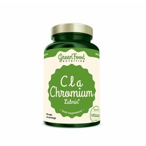 GreenFood Nutrition CLA Chromium Lalmin 90 kapslí obraz