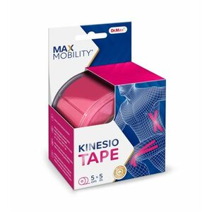 Dr. Max Kinesio Tape Pink 5 cm x 5 m tejpovací páska 1 ks obraz