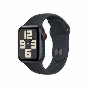 Apple Watch SE Cellular 40 mm sport band S/M smart hodinky Midnight obraz