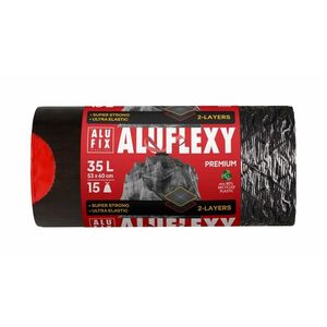 Alufix Aluflexy Pytle na odpadky zatahovací 35 l 15 ks obraz