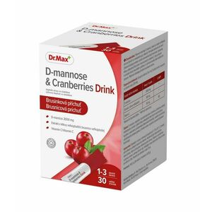 Dr. Max D-mannose & Cranberries Drink 30 sáčků obraz