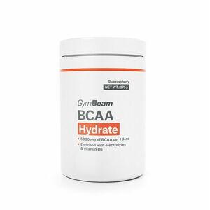 GymBeam BCAA Hydrate blue raspberry 375 g obraz