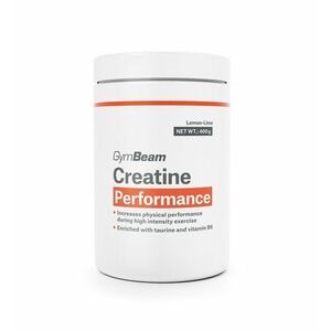 GymBeam Creatine Performance lemon lime 400 g obraz