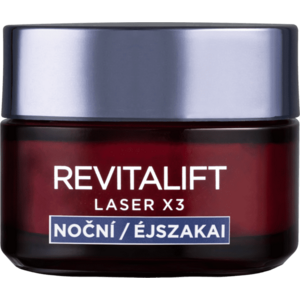 L'ORÉAL PARIS Revitalift Laser X3 Noční péče proti vráskám 50 ml obraz