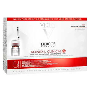 VICHY Dercos Aminexil clinical 5 multiúčelová kúra proti vypadávání vlasů pro ženy 21 x 6 ml obraz