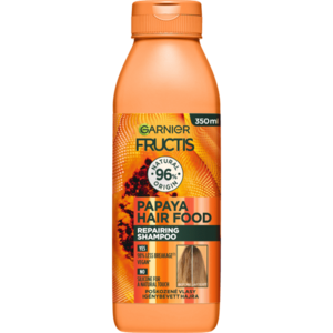 GARNIER Fructis Hair Food PAPAYA šampon na poškozené vlasy 350 ml obraz