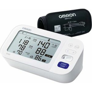 OMRON M6 Digitální tonometr Comfort s AFib + zdroj obraz