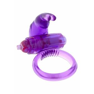 SEVEN CREATIONS Vibrační erekční kroužek Rabbit Silicone Purple obraz