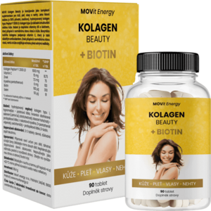 MOVIT ENERGY Kolagen Beauty + Biotin 90 tablet obraz