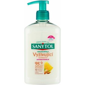 SANYTOL Dezinfekční mýdlo vyživující - Mandlové mléko & Mateří kašička 250 ml obraz