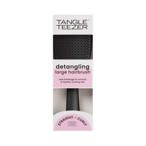 TANGLE TEEZER Large Wet Detangler Black Gloss obraz