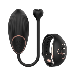 ANNE'S DESIRE Egg Wireless Technology Watchme Black/Gold obraz