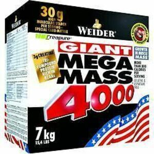 WEIDER Giant Mega Mass 4000, Gainer, , Jahoda 7000 g obraz