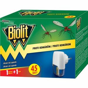 BIOLIT Elektrický odpařovač proti komárům, 45 nocí, 27 ml obraz