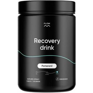 FLOW Recovery drink pomeranč 1000 g obraz