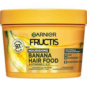 GARNIER Fructis Hair Food banana vyživující maska na vlasy, 400 ml obraz