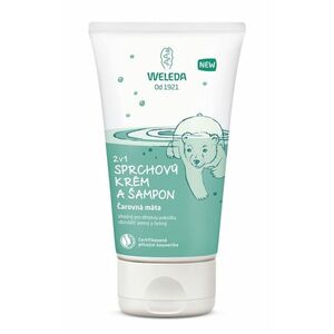 WELEDA Sprchový krém a šampon 2v1 Čarovná máta 150 ml obraz