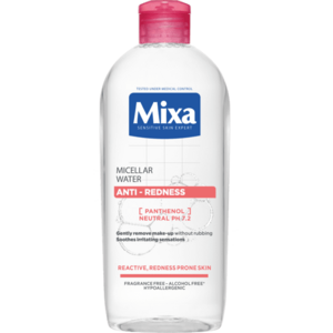 MIXA Anti-Redness micelární voda pro citlivou pleť se sklony k začervenání, 400 ml obraz