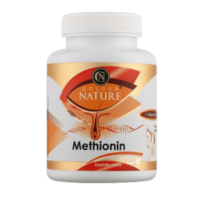 GOLDEN NATURE Nature Methionin+Vitamin B6 100 kapslí obraz