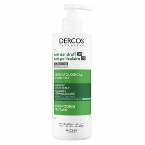 VICHY Dercos Šampon proti lupům na normální až mastné vlasy 390 ml obraz