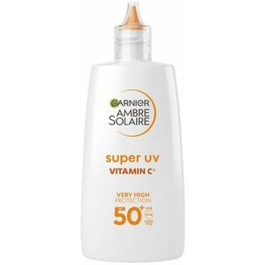 GARNIER Ambre Solaire super UV denní fluid proti tmavým skvrnám s vitaminem C a SPF 50+, 40 ml obraz