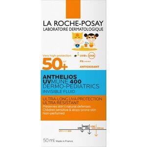 LA ROCHE-POSAY Anthelios UVMUNE 400 Dermo-pediatrics ultralehký fluid SPF50+, 50 ml obraz