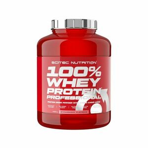 SCITEC NUTRITION 100% Whey Protein Professional jahoda 2350 g obraz