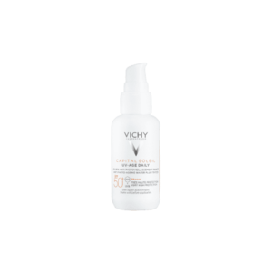 VICHY UV-Age Daily Tónovaný Fluid bránícií fotostárnutí SPF50+ 40 ml obraz