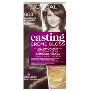 L'ORÉAL PARIS Barva na vlasy Casting Crème Gloss Odstín: 603 Čokoládová karamelka obraz