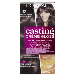 L'ORÉAL PARIS Barva na vlasy Casting Crème Gloss Odstín: 412 Ledové kakao obraz