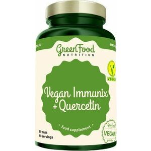 GREENFOOD NUTRITION Vegan Immunix + Quercetin 60 kapslí obraz