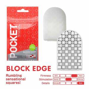 TENGA Pocket block edge obraz