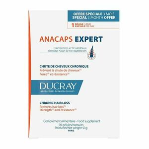 DUCRAY Anacaps Expert-chronické vypad.vlasů 90 tobolek obraz