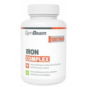 GYMBEAM Iron complex 120 tablet 120 ks obraz