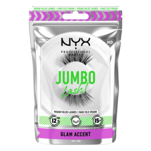 NYX PROFESSIONAL MAKEUP Jumbo Lash Vegan reuseable false lash 06 Glam Accent obraz